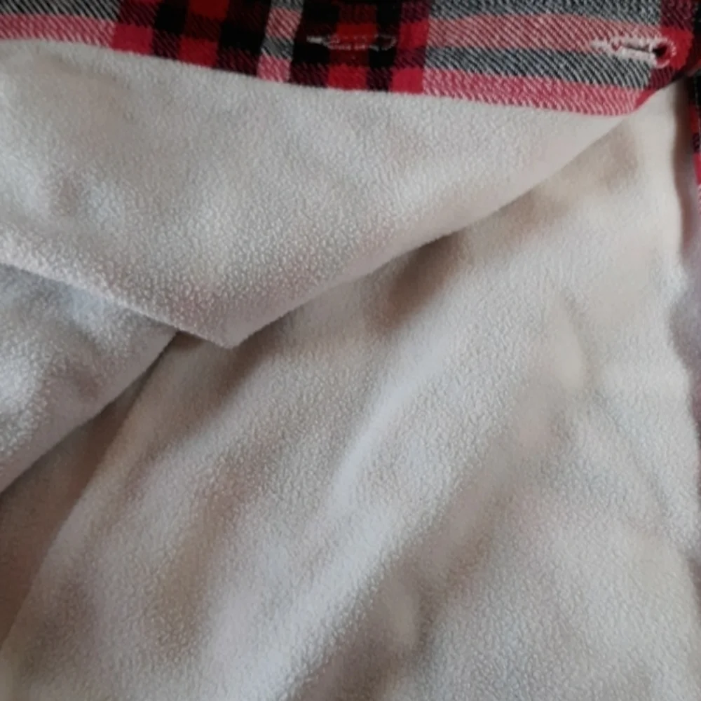 Crazy 8 size 10/12 plaid shawl thick